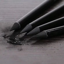 6pcs/Set Professional Carbon-Based Graphite Pencil For Drawing Sketching Art, Range From 2h To 8b - Black - View 4