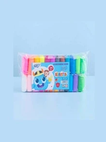 Moldable Clay/Fomi Set For Children Crafts - 杏色 - 查看 6