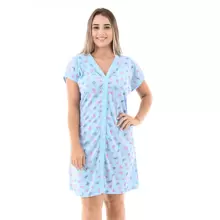 Women Nightgowns & Sleepshirts - Màu xanh lam - Xem 1