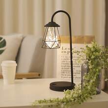 1pc Led Novelty Table Lamp In Shape Of Character Seven For Home Decoration And Christmas Gift - White - View 3