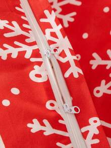 Christmas Themed Duvet Cover And Pillowcases Set (3pcs, Does Not Include Pillow Core) - Multicolor - View 6