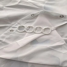 Bộ trang trí phòng tắm Giáng sinh 1 món, Rèm tắm chống thấm nước, Thảm chống trượt, Thảm trải sàn hình quả bóng trang trí Giáng sinh, Thảm trải sàn ngoài trời, Thảm cửa, Phụ kiện phòng tắm trang trí mùa thu, Trang trí lối vào trường học - Màu Đỏ Sâu - Xem 9