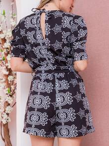 Women Jumpsuits - 黑色 - 查看 2