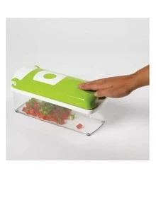 Cortador de Verdura Compraymas Nicer Dicer Plus Rayador de Verdura y Fruta - Verde - Ver 2