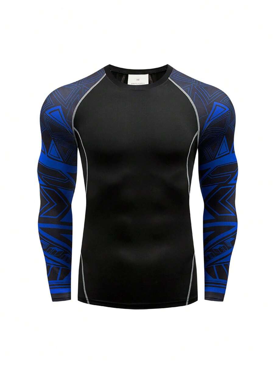 Koszulka męska w stylu Boyfriend, sportowa, dopasowana, oddychająca, z długim rękawem, odzież sportowa, męska koszulka w stylu Boyfriend, podstawowa