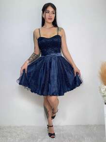 Women Dresses - Màu xanh hải quân - Xem 1