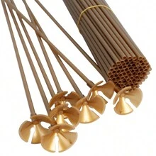 10pcs 32cm Metallic Balloon Stand Holder Stick With Cups For Table Decoration - Gold - View 3