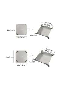 1 Pieza Bandeja De Almacenamiento De PU Amarillo - Amarillo - Ver 3