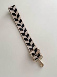 2025年新款时尚女士布料拼色简约时尚百搭单肩包