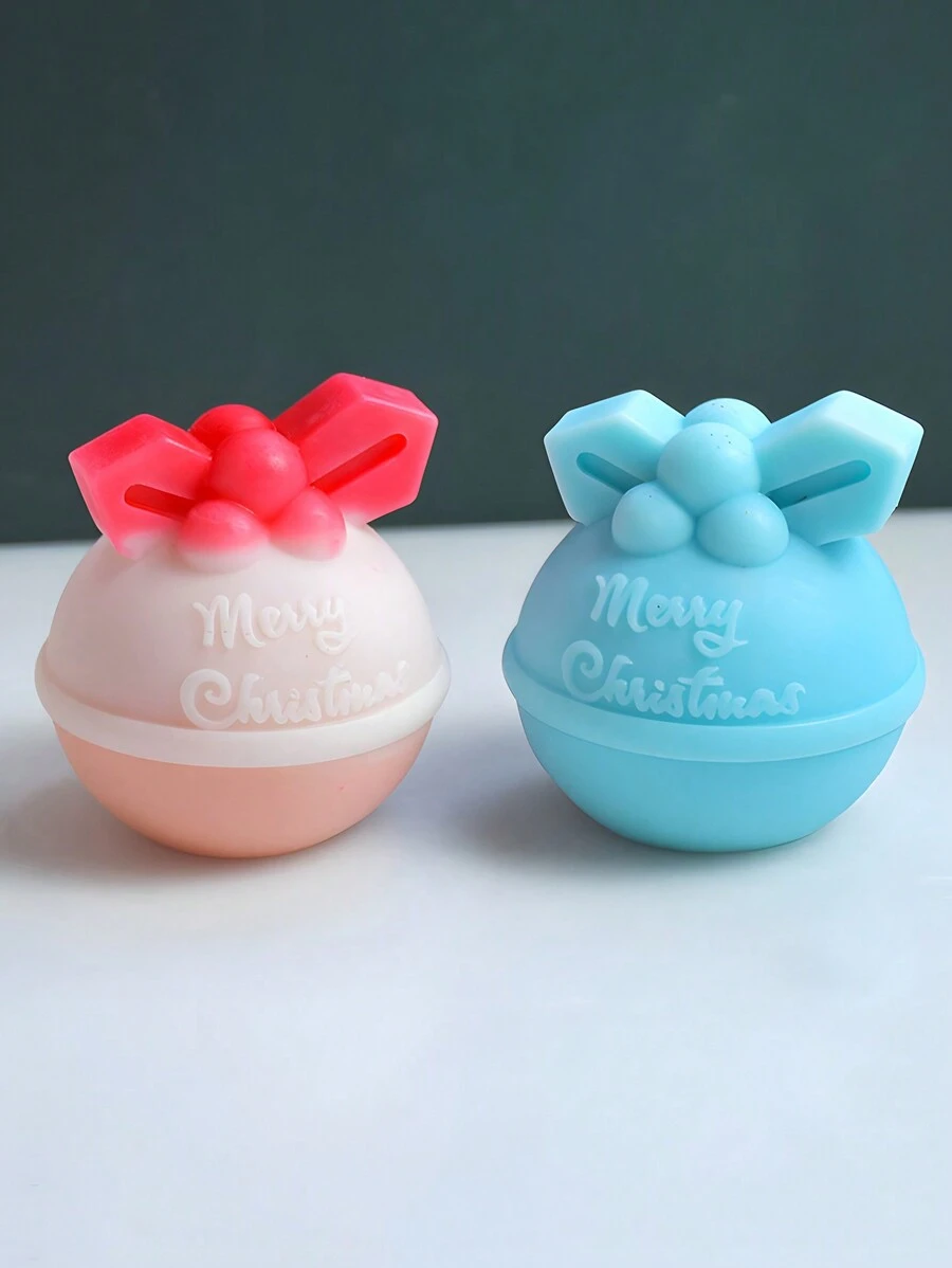 Diy聖誕裝飾,賦予香石蠟燭、石膏、矽膠、樹脂黏土等材料聖誕禮物,鈴鐺造型模具 - 白色 - 查看 1