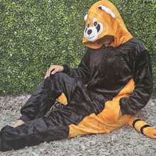 Pijama mameluco para adulto - Amarillo Mostaza - Ver 1