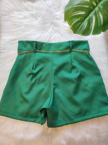 Women Shorts - màu xanh lá - Xem 2