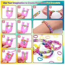 Bandas de goma en al azar colores vibrante colores & flexible diseños hacer A de DIY pequeño Objetos , como Brazaletes , collares , cachorros , pequeño Bolsas , fruta Mujer usar a crear A de colores mundo con paquete Accesorios con asombroso Accesorios , hacer de único usable caucho amistad Brazaletes Accesorios de pelo collares anillos , ETC puede ser hecho , como poso como otro Adornos