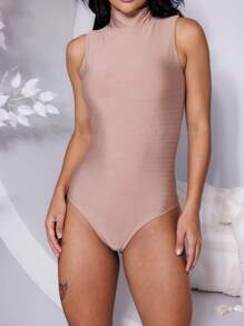 Women Bodysuits - Beis - Ver 5