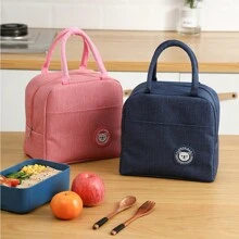 1 件便攜式冷藏袋冰袋午餐盒保溫包隔熱食品野餐袋女用兒童袋