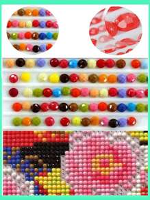 廢棄橋梁,新款全鑽圓形鑽石畫diy馬賽克鑽石刺繡,用於客廳家居裝飾,創意刺繡鑽石畫