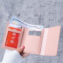 New Korean Style Women Short Wallets For Students With Multi-Card Holder & Coin Pocket For Women Wallet Purse Wallet Small Wallet Cute Wallet