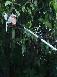 1pc Foldable Reacher Grabber Picker, Garbage Picking Tool With Long Handle For Home And Sanitation Workers - Orange - View 3