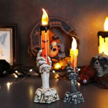 1 Miếng Halloween Nến Ánh sáng Prop Đối với Quán bar , KTV Đồ trang trí , Nổi bật Rùng rợn Sọ & Tay & Hình quả bí ngô Đèn LED - Nhiều màu - Xem 2