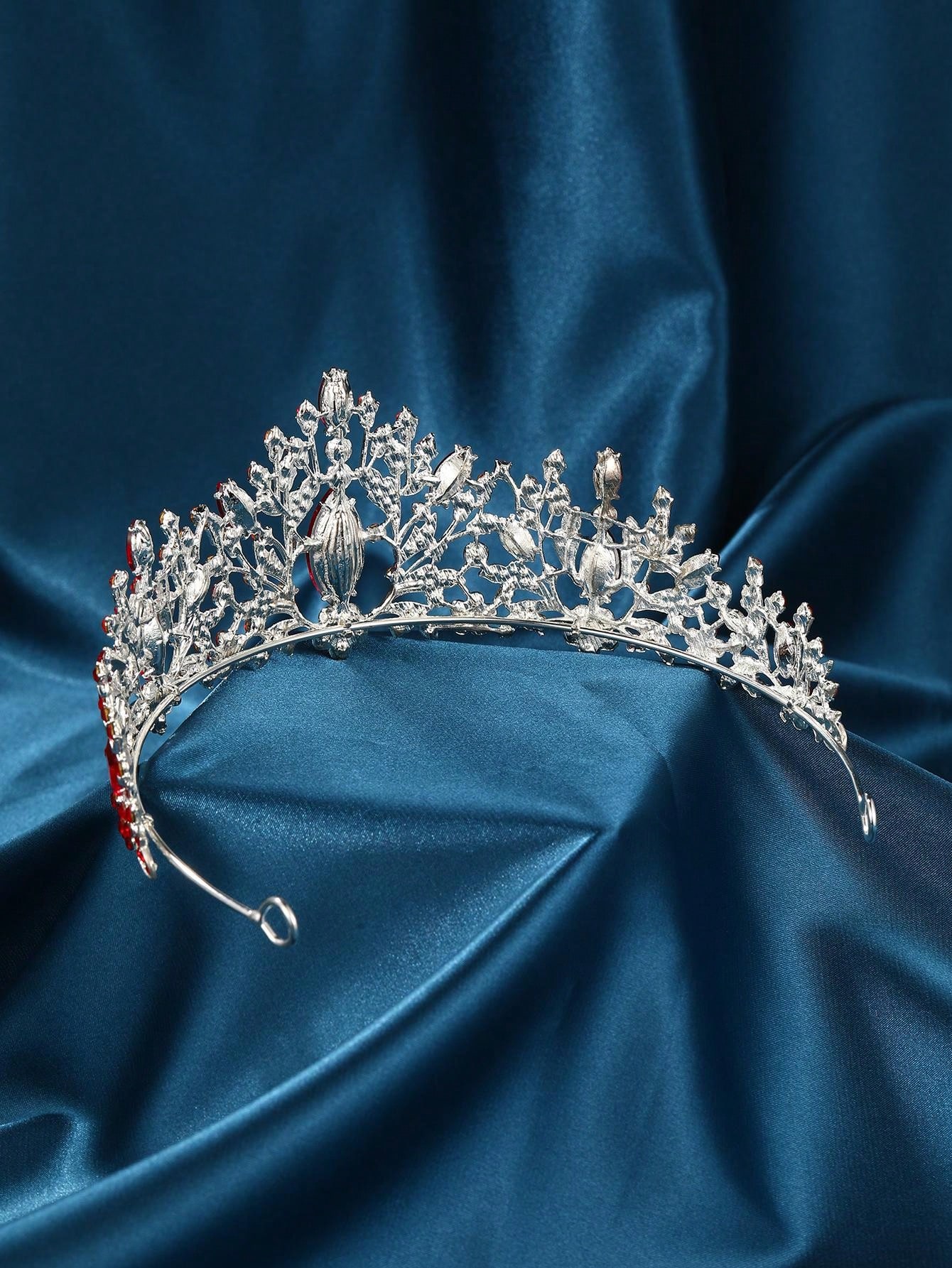 Bridal Crowns and Tiaras Baroque Crystal Princess Crown Rhinestone Wedding Tiara Vintage Prom