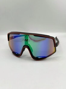 Women Fashion Glasses - 亮橙色 - 查看 1