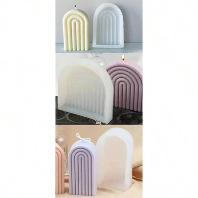 1 个硅胶模具，适用于 DIY 彩虹拱门