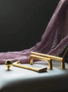 مقابض أبواب خزانة الأثاث الأمريكي، مناسبة للأدراج والخزائن وخزانات المطبخ والطاولات الخزانة. مقابض أثاث بأسلوب أوروبي مصنوعة من سبائك الزنك،1قطعة مع مسامير