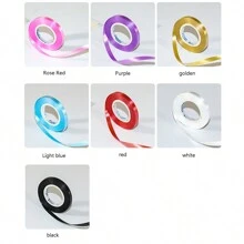 7pcs 10m Balloon String & Curling Ribbon Set For Birthday, Wedding Party Balloon Decoration - Multicolor - View 1