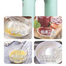 Batidora de mano eléctrica con batidor - Blanco - Ver 2