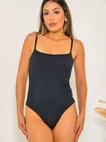 Women Bodysuits - Negro - Ver 3