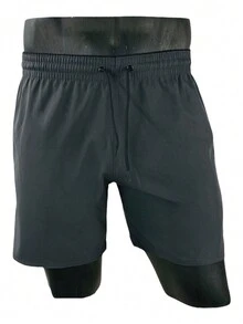 Men Shorts - 灰色 - 查看 4