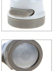 1pc  Faucet shower head Kitchen adjustable anti-splash nozzle universal extender Household filter - White - View 4