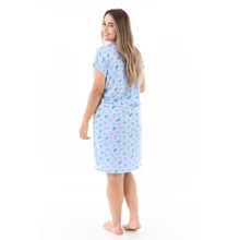 Women Nightgowns & Sleepshirts - Màu xanh lam - Xem 3