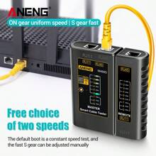 ANENG RJ45 Cable Kiểm thử Dây cáp mạng Kiểm thử RJ45 RJ11 RJ12 CAT5 Cable Kiểm thử Kết nối mạng Công cụ Mạng Sửa chữa - màu đen - Xem 6