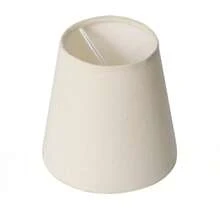 Lampshade Lampshade 11X8X12 Cotton Fabric National Socket 3.5 Ref 01 - 米色 - 查看 2