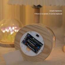 1入創意手工製作led燈郁金香夜燈diy套裝,適用於桌面裝飾和氛圍照明。是送給朋友、好友、生日和週年紀念的絕佳diy禮物 - 暖光(9朵鬱金香小夜燈) - 查看 7