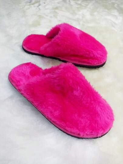 Chinelo Pantufa de Pelúcia Confortável, Chinelo de Quarto Antiderrapante Unissex do 34 ao 42.