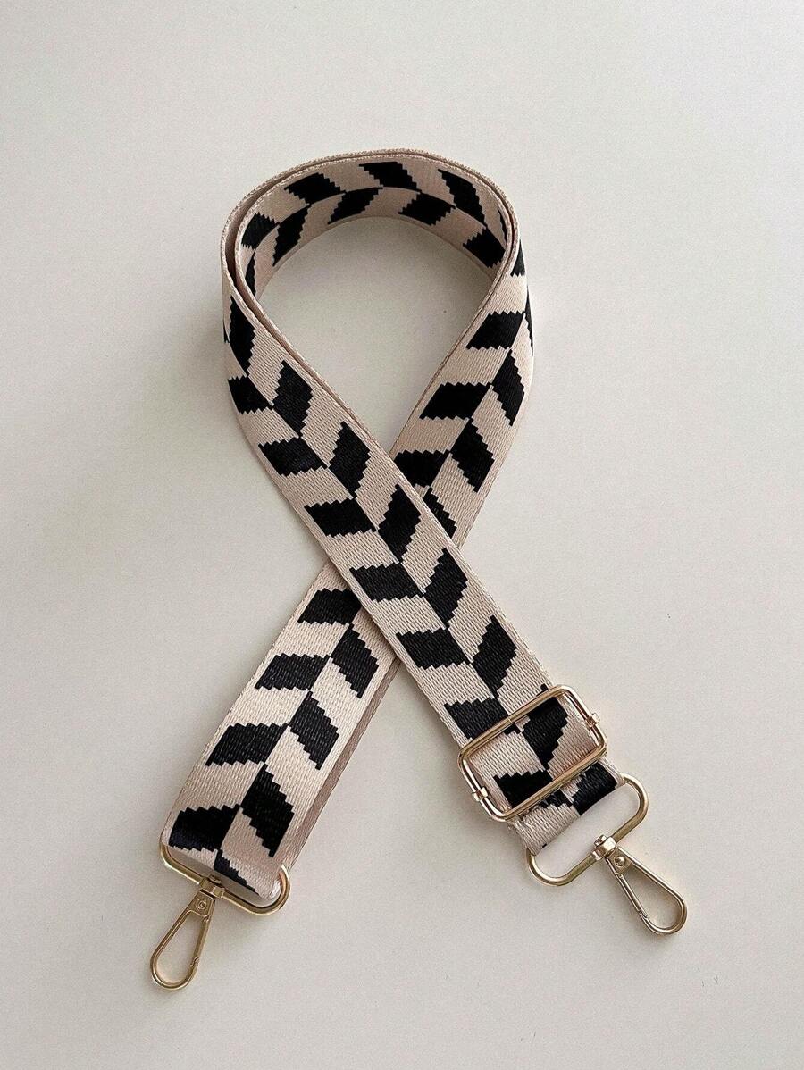 2025年新款时尚女士布料拼色简约时尚百搭单肩包