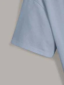 Women T-Shirts - 淺藍色 - 查看 4