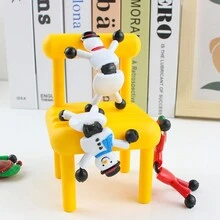 Stress Relief Wall Climbing Snowman Christmas Creative Toy Gift With Funny Rolling Feature, Random Color/style/accessory/packaging