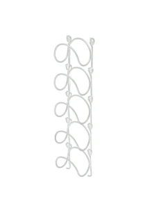 1 Miếng Chất rắn Rèn Sắt Giá để khăn - Gắn trên tường Rustic Nhà  Trang trí - Phòng tắm Hộp đựng - Bạc - Xem 4