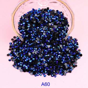 2-6MM bag Jelly AB Round Resin Non Hotfix Rhinestones Flat Back Plastic  Glue On Crystal Nail Gems Strass Glitters Flatback For Nail Art,Clothing Dress,Crafts,Cups,Bag Decoration Beads Accessories