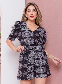 Women Jumpsuits - 黑色 - 查看 1