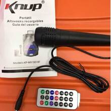 Large 12 Inch Bluetooth Speaker Professional Sound + Microphone - 黑色 - 查看 5