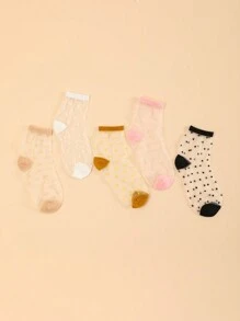 5 đôi vớ lưới tuyệt đối - Nhiều màu - Xem 2