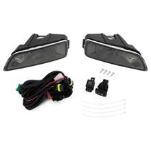 Black Lens Fog Lights + Switch For 2003-2007 Honda Accord / 2004-2008 Acura TL