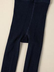 1 条女童春冬纯色百搭七分裤 - 藏蓝色 - 查看 5
