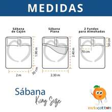 Juego de Sábanas Grabadas a Rayas, Tacto Algodón - Rosa vieja - Ver 7