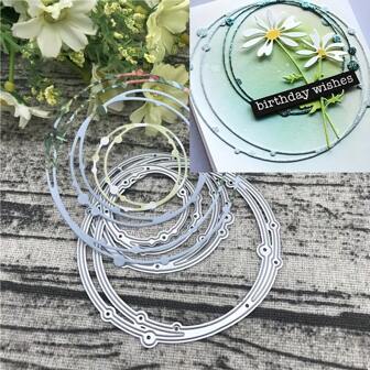 Create A Unique Diy Round Lace Metal Cutting Die