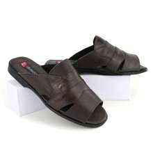 Men Sandals - Cà phê nâu - Xem 7
